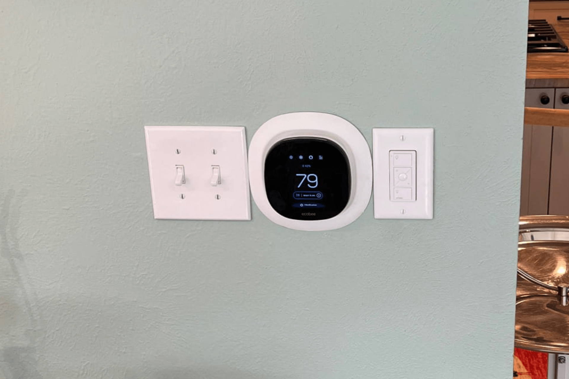 smart outlets and smart thermostat